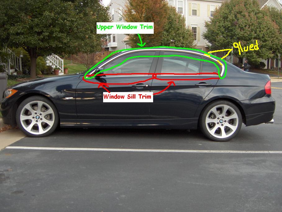 2006 Bmw 325i windshield trim #4