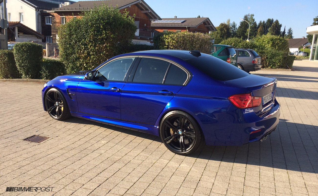 Individual San Marino Blue F80 M3 with Cohiba Brown interior