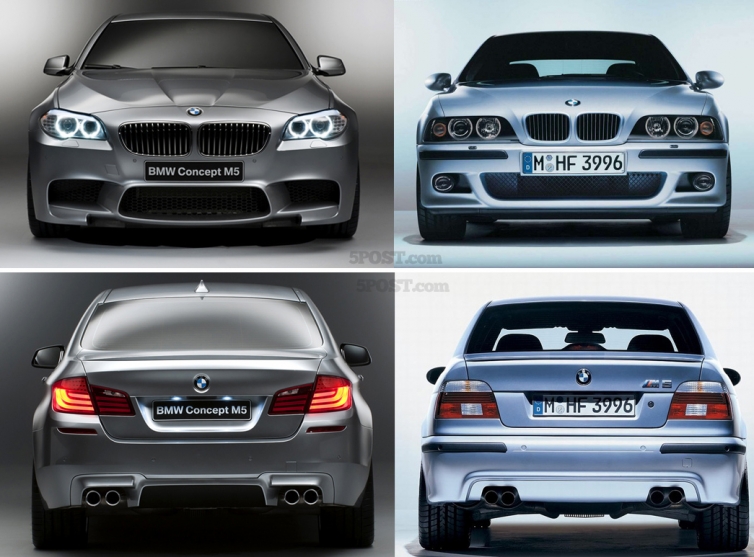 New Kid M5 Takes on Grandpa F10 M5 vs E39 M5