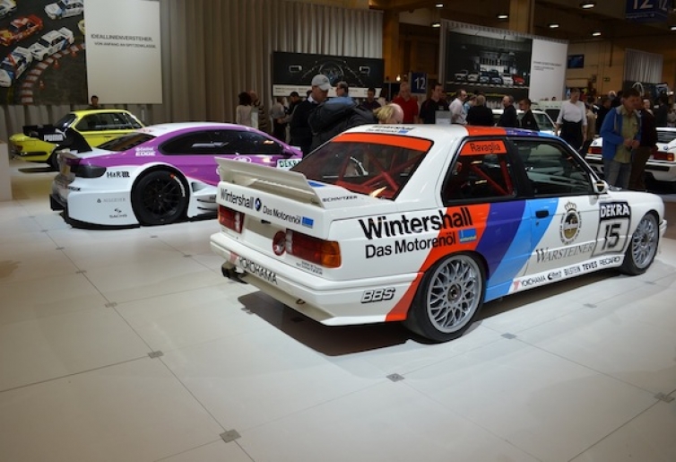 BMW Classic had a great showing of cars at the Techno Classica Autoshow held