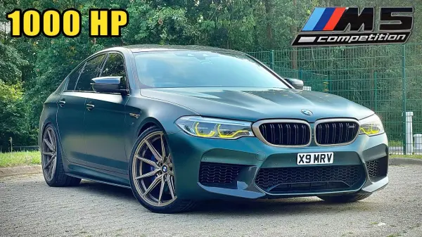 1000hp F90 M5 Tested on Autobahn @ 214mph