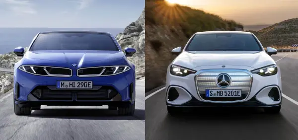 2027 C-Class C 400 4MATIC EV Versus 2027 i3 50 xDrive EV - Specs & Design