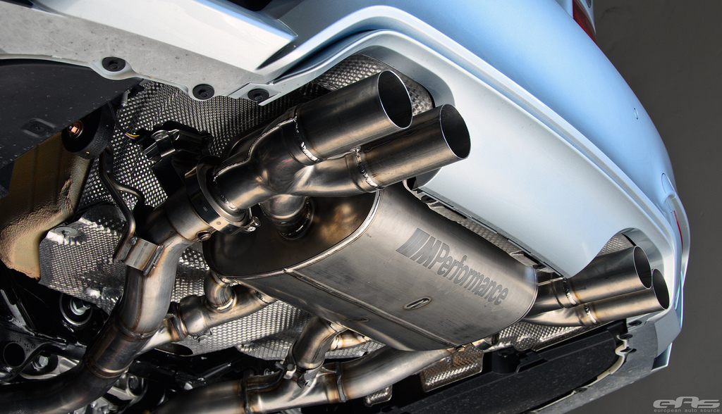F8X M3/M4 M-Performance Exhaust w/ Carbon Tips - weigh-in, bmw 3-series for...