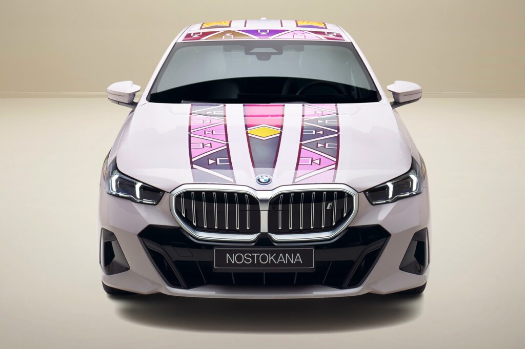BMW i5 FLOW NOSTOKANA Art Car – Fascinating Color Changing Exterior