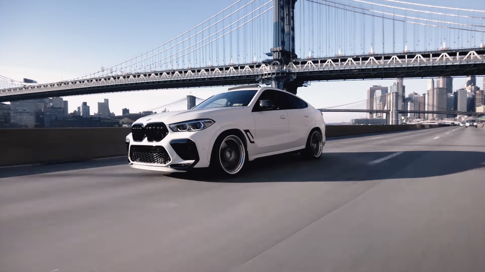 My F96 X6M Video Feature: Great White Land Shark in NYC