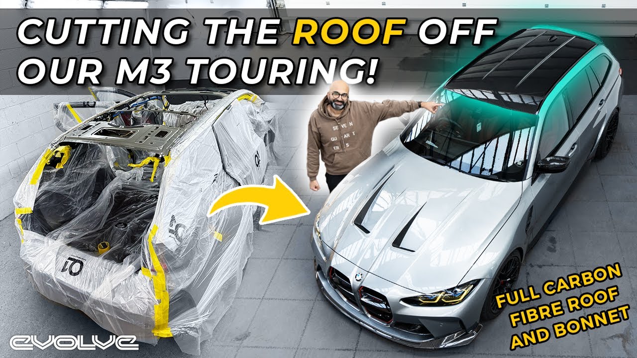 Cutting the Roof Off our G81 M3 Touring