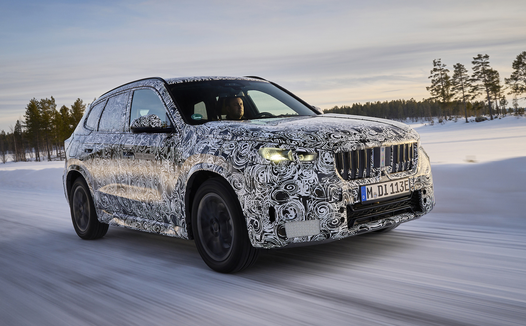 Final Winter Testing For Upcoming BMW iX1 EV