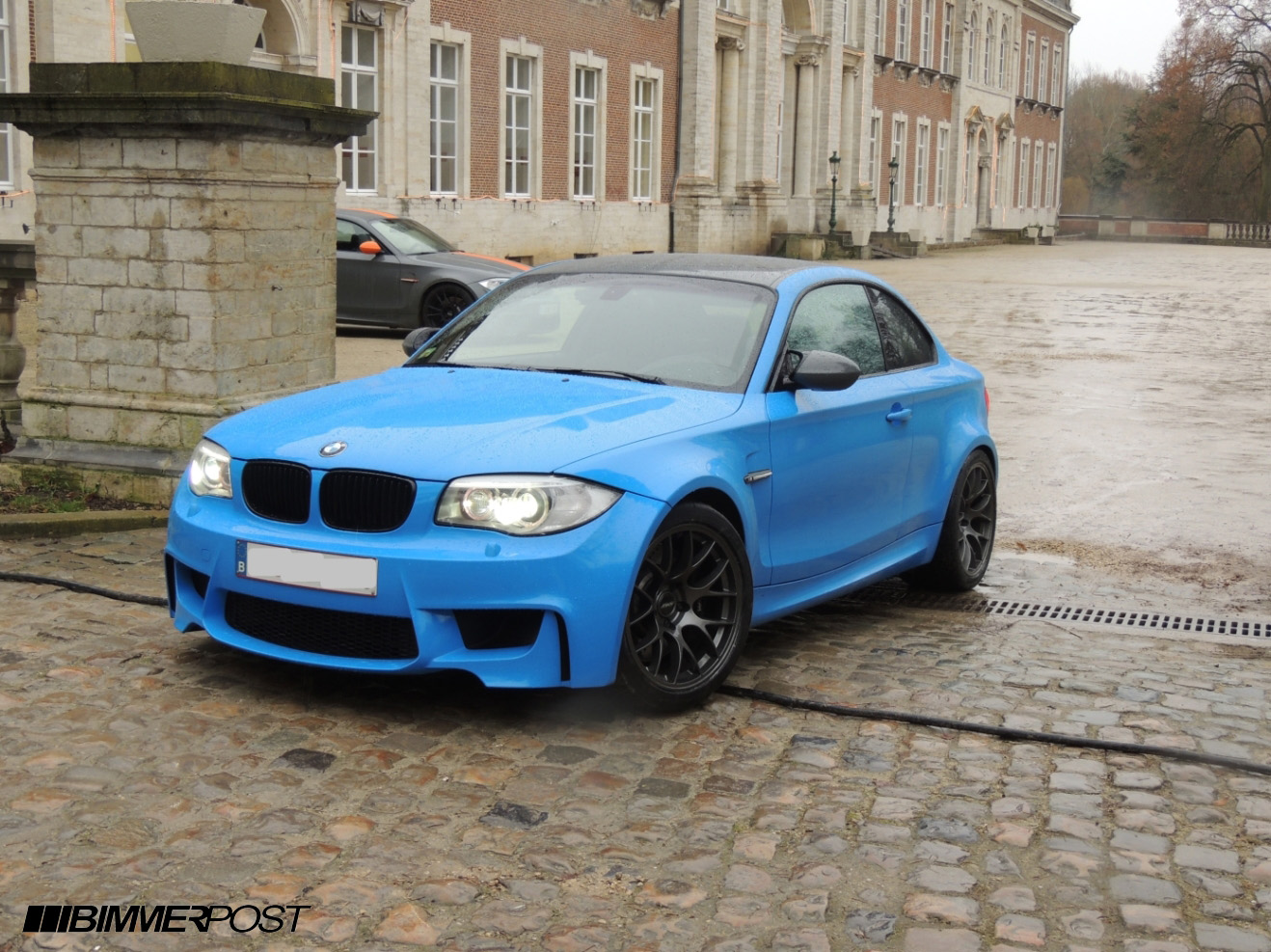What the BMW 1M Coupe in Laguna Seca Blue Would Have Looked Like. 