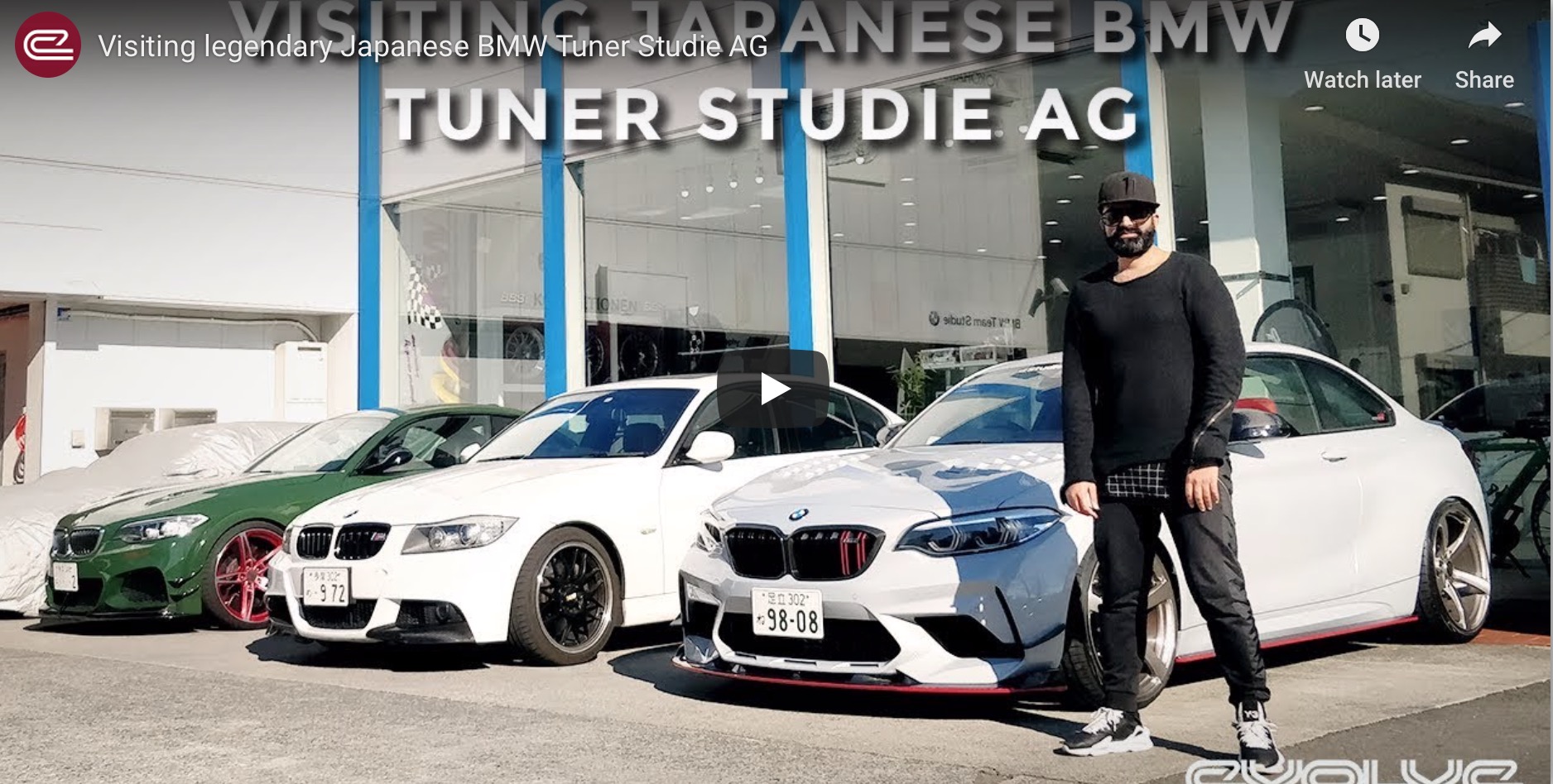 Video Visiting Legendary JDM BMW tuner Studie AG