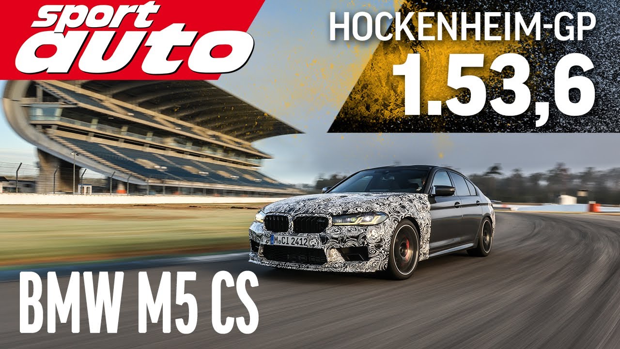 M5 CS Hockenheim lap by Sport Auto