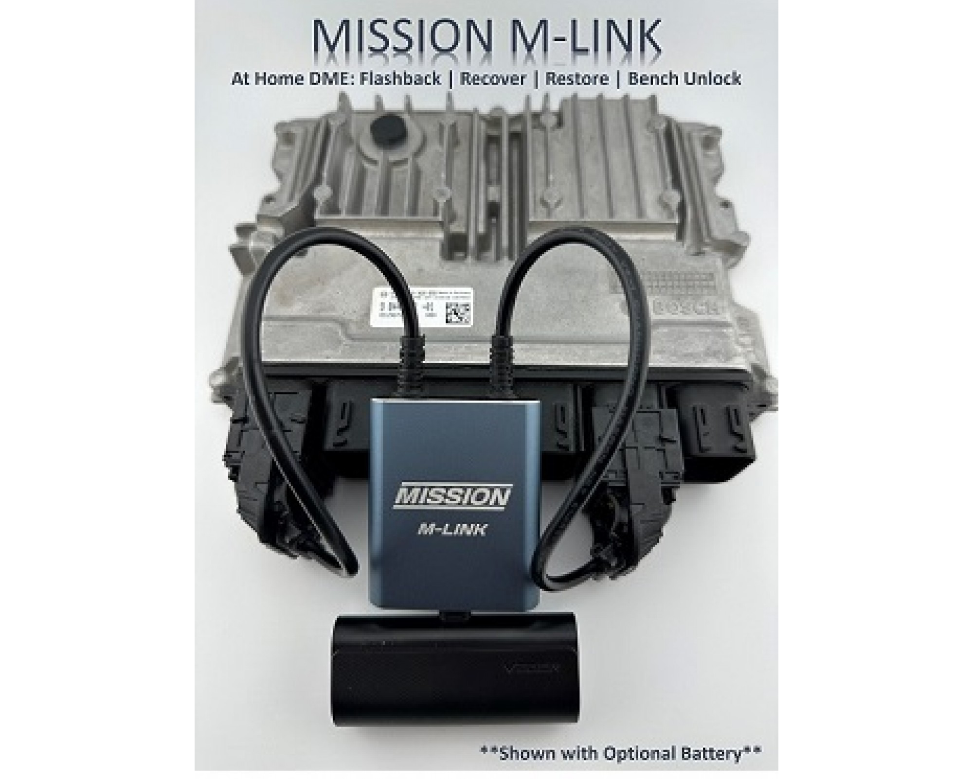 Mission Presents | M-Link | At-Home Bench DME Flashback, Backup, Recover, and Unlock